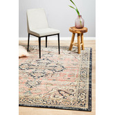 Network Rugs Brick Power-Loomed Transitional  Rug