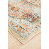 Network Rugs Multi-Coloured Power-Loomed Transitional Runner