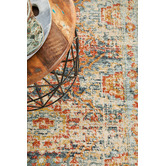 Network Rugs Multi-Coloured Power-Loomed Transitional Runner