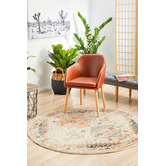 Network Rugs Autumn Power-Loomed Transitional Round Rug