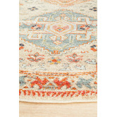 Network Rugs Autumn Power-Loomed Transitional Round Rug