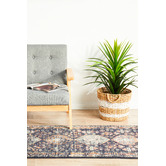 Network Rugs Navy Power-Loomed Transitional Runner