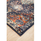 Network Rugs Navy Power-Loomed Transitional Runner