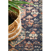 Network Rugs Navy Power-Loomed Transitional Runner