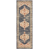 Network Rugs Ecru Power-Loomed Transitional Runner