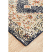 Network Rugs Ecru Power-Loomed Transitional Runner