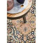 Network Rugs Midnight Power-Loomed Transitional Round Rug