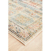 Network Rugs Sky Blue &amp; Beige Power-Loomed Transitional Runner