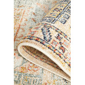 Network Rugs Sky Blue &amp; Beige Power-Loomed Transitional Runner