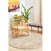 Network Rugs Papyrus Power-Loomed Transitional Round Rug