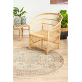 Network Rugs Papyrus Power-Loomed Transitional Round Rug