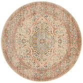 Network Rugs Papyrus Power-Loomed Transitional Round Rug