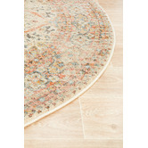 Network Rugs Papyrus Power-Loomed Transitional Round Rug