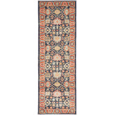 Network Rugs Navy &amp; Rust Power-Loomed Transitional Runner