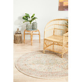 Network Rugs Papyrus Power-Loomed Transitional Round Rug