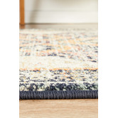 Network Rugs Rust &amp; Beige Power-Loomed Transitional Runner