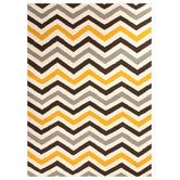Network Rugs Flat Weave Design Rug Yellow Brown