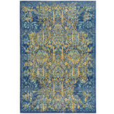Network Rugs Royal Blue &amp; Yellow Radiance Rug