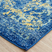 Network Rugs Royal Blue &amp; Yellow Radiance Rug