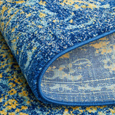 Network Rugs Royal Blue &amp; Yellow Radiance Rug