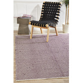 Network Rugs Purple Diamond Modern Flatweave Rug