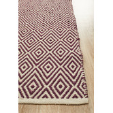 Network Rugs Purple Diamond Modern Flatweave Rug
