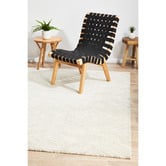 Network Rugs Silver Geometric Rug