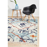 Network Rugs Blue Plush Moroccan Rug