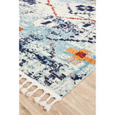 Network Rugs Blue Plush Moroccan Rug