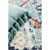 Network Rugs Blue Plush Moroccan Rug