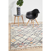 Network Rugs White Plush Moroccan Rug