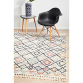 Network Rugs White Plush Moroccan Rug
