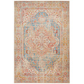 Network Rugs Blue Power-Loomed Rug