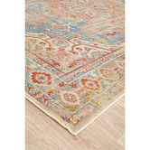 Network Rugs Blue Power-Loomed Rug