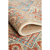 Network Rugs Blue Power-Loomed Rug