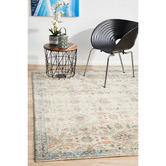 Network Rugs Bone Power-Loomed Rug