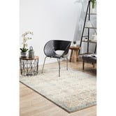 Network Rugs Bone Power-Loomed Rug