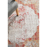 Network Rugs Terracotta Bamboo Silk &amp; Acrylic Rug