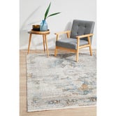 Network Rugs Blue Bamboo Silk &amp; Acrylic Rug