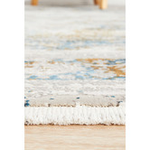 Network Rugs Blue Bamboo Silk &amp; Acrylic Rug
