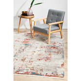 Network Rugs Grey Bamboo Silk &amp; Acrylic Rug