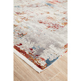 Network Rugs Grey Bamboo Silk &amp; Acrylic Rug