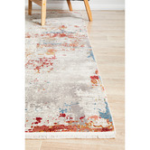 Network Rugs Grey Bamboo Silk &amp; Acrylic Rug