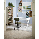 Network Rugs Blue Bamboo Silk &amp; Acrylic Rug