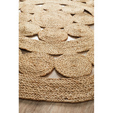 Network Rugs Natural Daisy Jute Rug