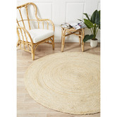 Network Rugs Bleach Round Jute Rug
