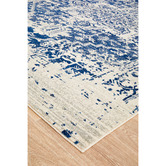Network Rugs Bone, White &amp; Navy Art Moderne Cezanne Rug