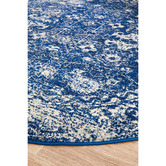Network Rugs Navy &amp; Round Art Moderne Matisse Rug