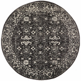 Network Rugs Charcoal &amp; Round Art Moderne Cezanne Rug
