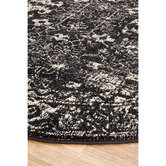 Network Rugs Charcoal &amp; Round Art Moderne Cezanne Rug